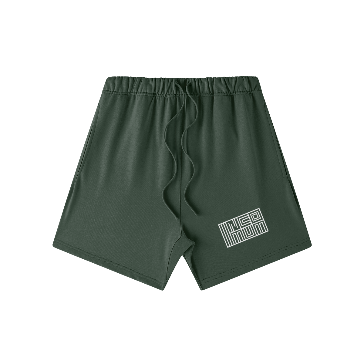 barbed wire shorts • oversized