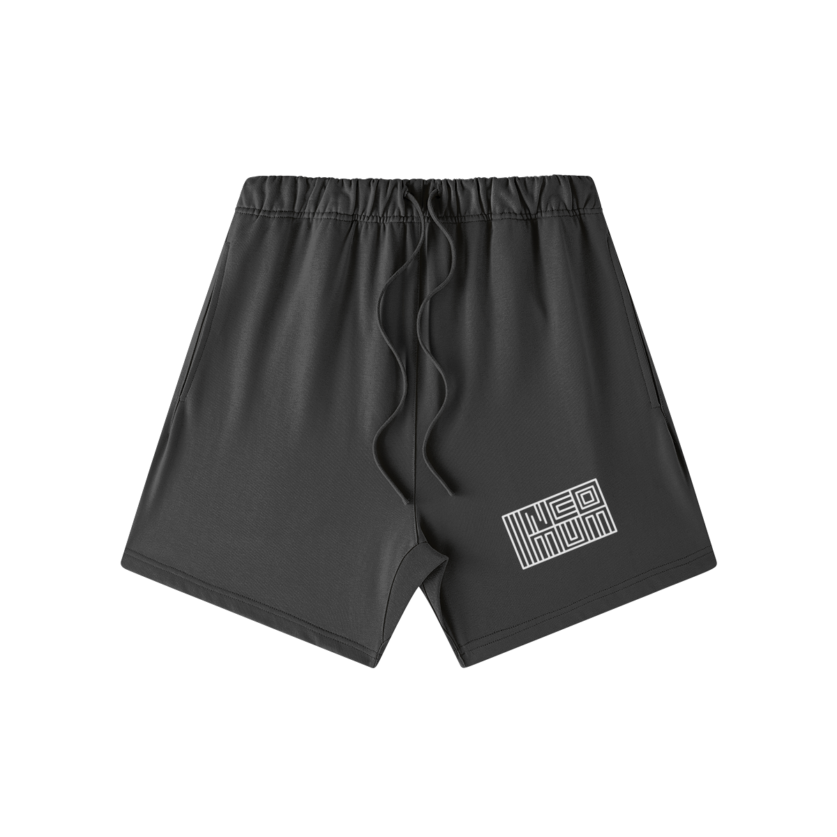 barbed wire shorts • oversized